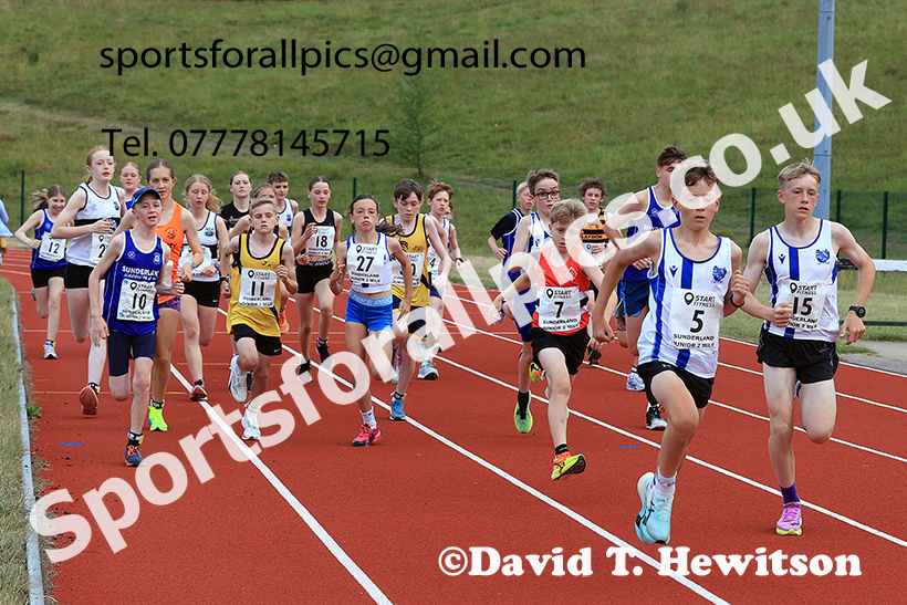 The 2025 Sunderland Junior 2 mile, Silksworth, Sunderland. Photo: David T. Hewitson/Sports for All Pics